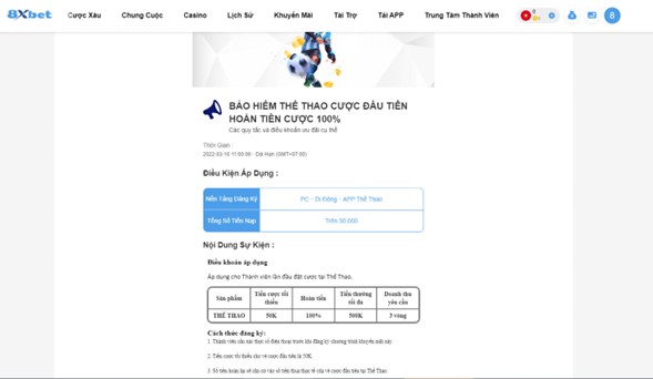 Khuyến mãi 8xbet
